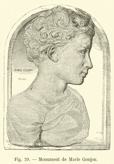 Monument til Marie Goujon av French School