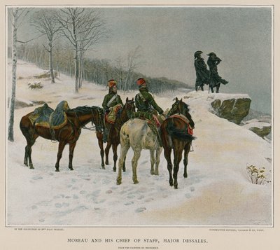 Moreau og hans statssjef av French School
