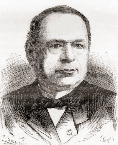 Moritz Hermann von Jacobi, fra Les Merveilles de la Science, publisert ca. 1870 (gravering) av French School