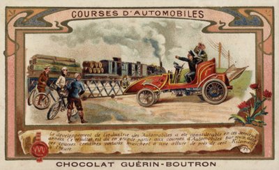 Motorsport (chromolitho) av French School