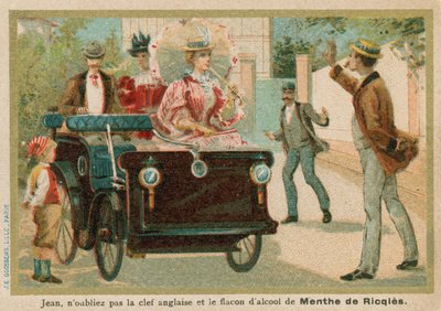 Motorscene av French School