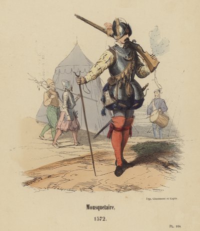 Musketer av French School