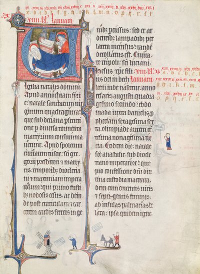 Ms.838 fol.55 Historiske initialer 