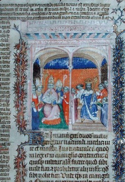 Ms 1290 The Pope and the King, fra 