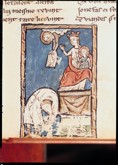 Ms 3516 f.127 Sjøgleren fra Notre Dame av French School