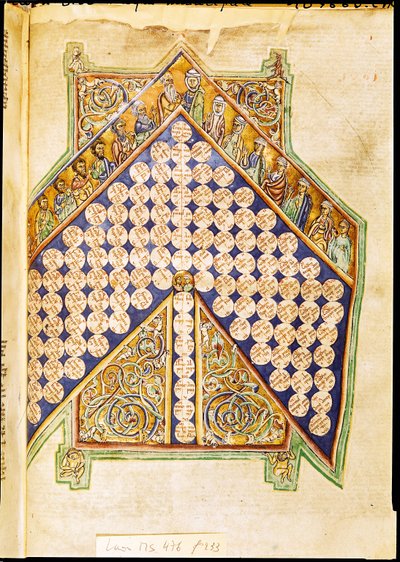 Ms 476 fol.233 Side fra en bibel av French School