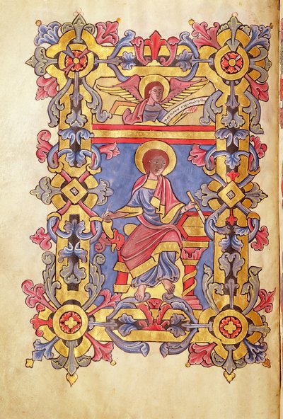 Ms 479 St. Matthew, fra Evangeliene til Abbaye de Cysoing av French School