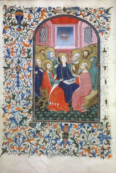 Ms Gen 288 f.23v pinse, ca. 1460 av French School