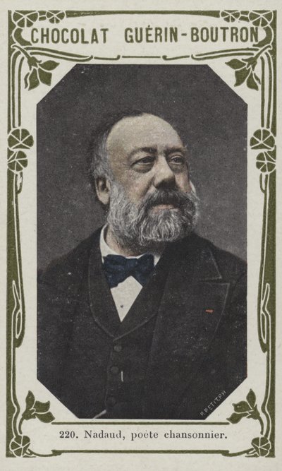 Nadaud, poet chansonnier (farget bilde) av French School