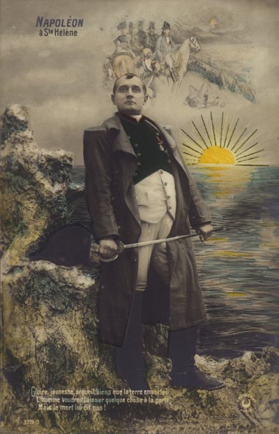 Napoleon Bonaparte (fargelitografi) av French School