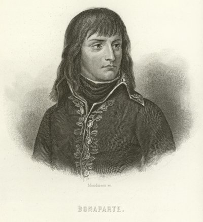 Napoleon Bonaparte av French School