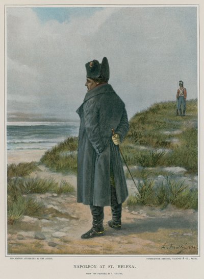 Napoleon ved St Helena av French School