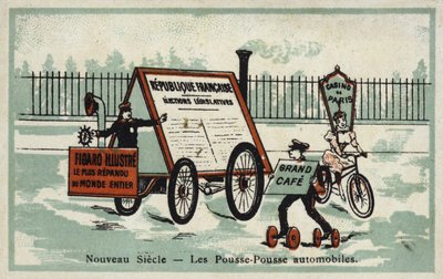 Nytt århundre - auto rickshaws av French School