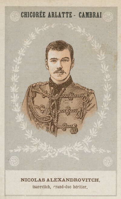 Nicolas Alexandrovitch, tsarevitch, grand-duc heritier av French School