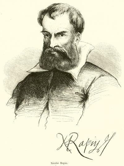 Nicolas Rapin (gravering) av French School
