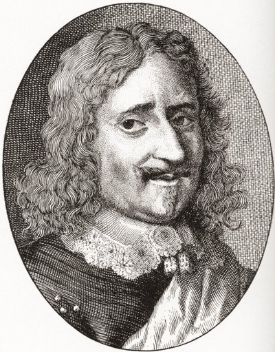 Nicolas V de Neufville de Villeroy, 1. hertug av Villeroy, 1598 1685. Fransk adelsmann og marskalk av Frankrike. Fra Les Heures Libres utgitt 1908. av French School