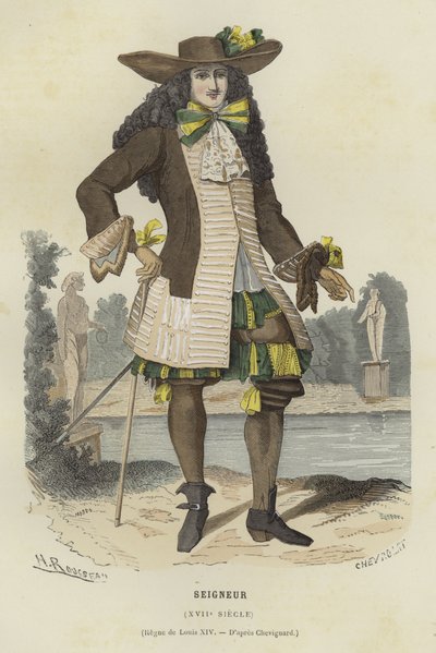 Adelsmann, 1600-tallet av French School