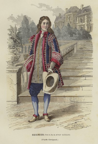 Adelsmann, sent på 1600-tallet av French School