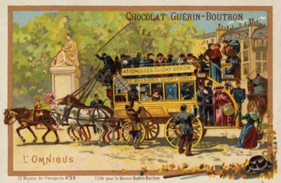 omnibus (kromolitt) av French School
