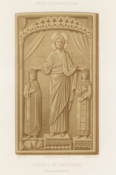 Otto II og Theophanu av French School