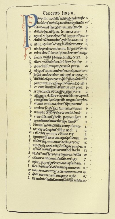 Side fra Pharsalia of Lucan av French School