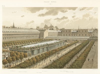 Det kongelige slott, 1794 av French School