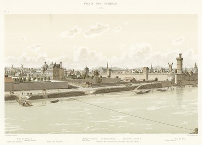Tuileries-palasset, 1585 av French School