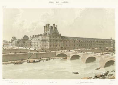 Tuileries-palasset, 1690 av French School
