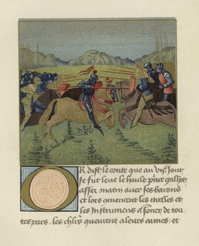 Palamedes i turneringen på Soreloys av French School