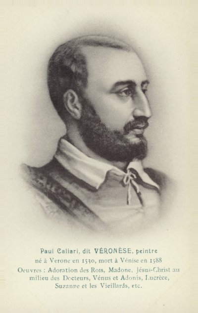 Paolo Veronese , italiensk maler (lito) av French School