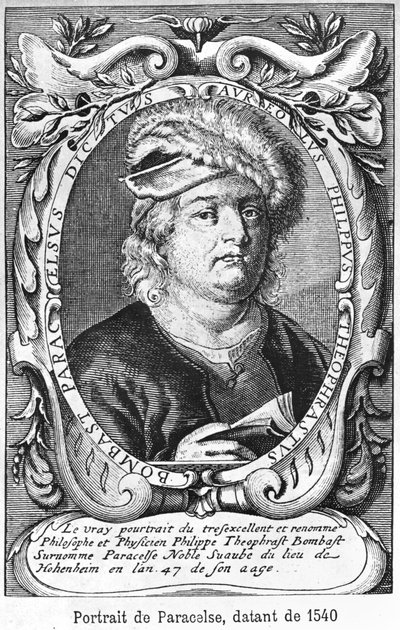 Paracelse (1493-1541) 1540 av French School