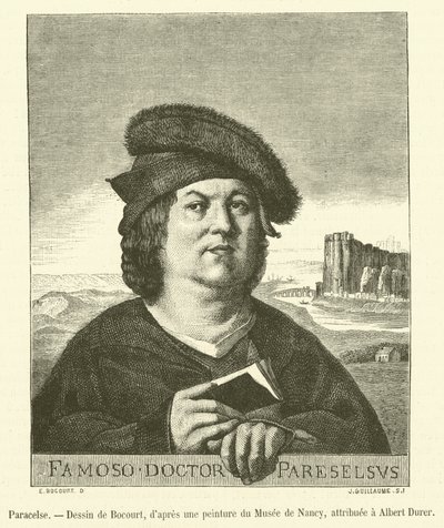 Paracelsus (gravering) av French School