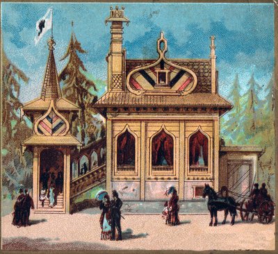Paris. Verdensutstilling fra 1889: Russisk residens. av French School