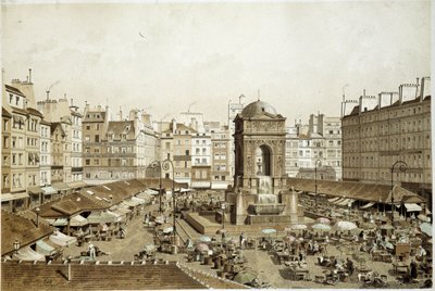 Paris, Marchéen og de uskyldiges fontene av French School
