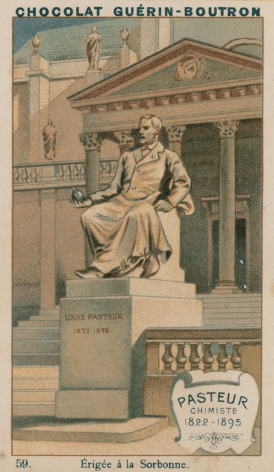 Pasteur, kjemiker, 1822-1895, etablert ved Sorbonne av French School