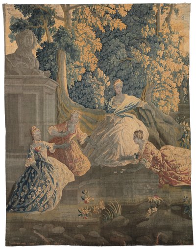 Pastoralt tapet, Aubusson eller Felletin, tredje kvartal av 1700-tallet av French School