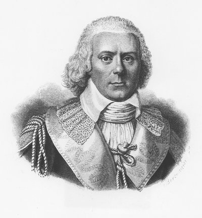 Paul Barras (gravering) av French School