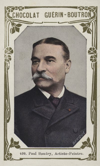 Paul Baudry, maler (farget bilde) av French School