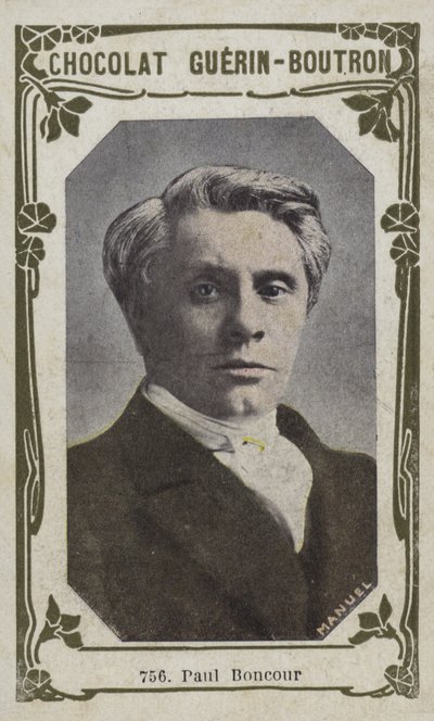 Paul Boncour (farget bilde) av French School