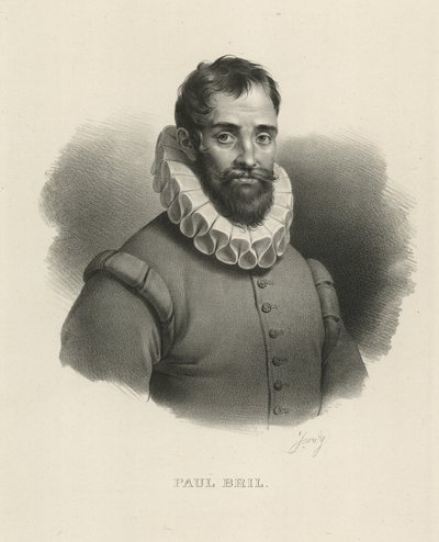 Paul Bril , flamsk kunstner av French School