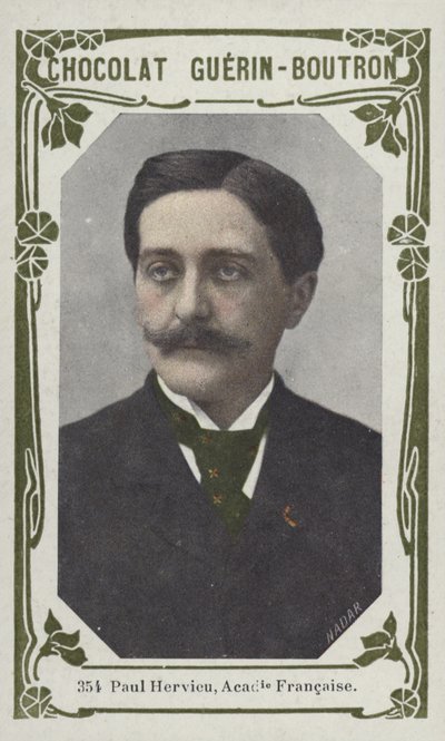 Paul Hervieu, French Academy (farget bilde) av French School