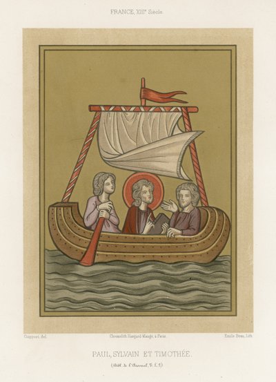 Paulus, Silas og Timoteus av French School