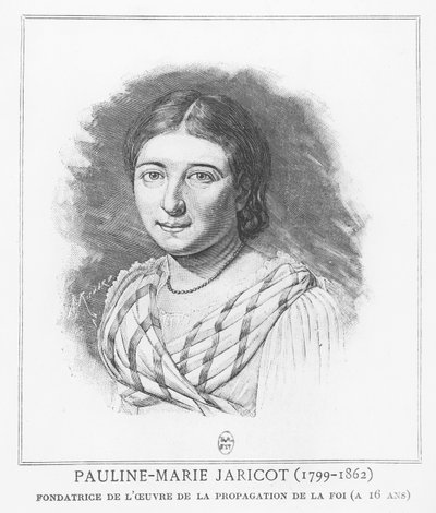 Pauline Jaricot (gravering) av French School