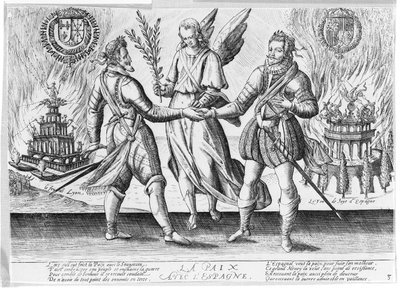 Fred med Spania, 1598 av French School