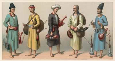 Persia kostyme av French School