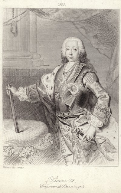 Peter III av Russland av French School