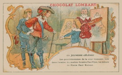 Peter Paul Rubens, flamsk barokkmaler, som gutt av French School