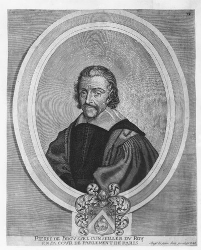 Pierre Broussel (gravering) av French School