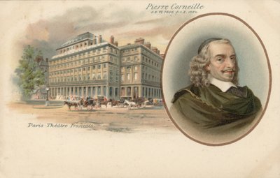 Pierre Corneille (farge litho) av French School