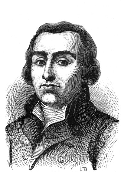 Pierre Joseph CAMBON (1756-1820), negociant i lerret og stedfortreder ved National Convention - Gravering 1864 av French School